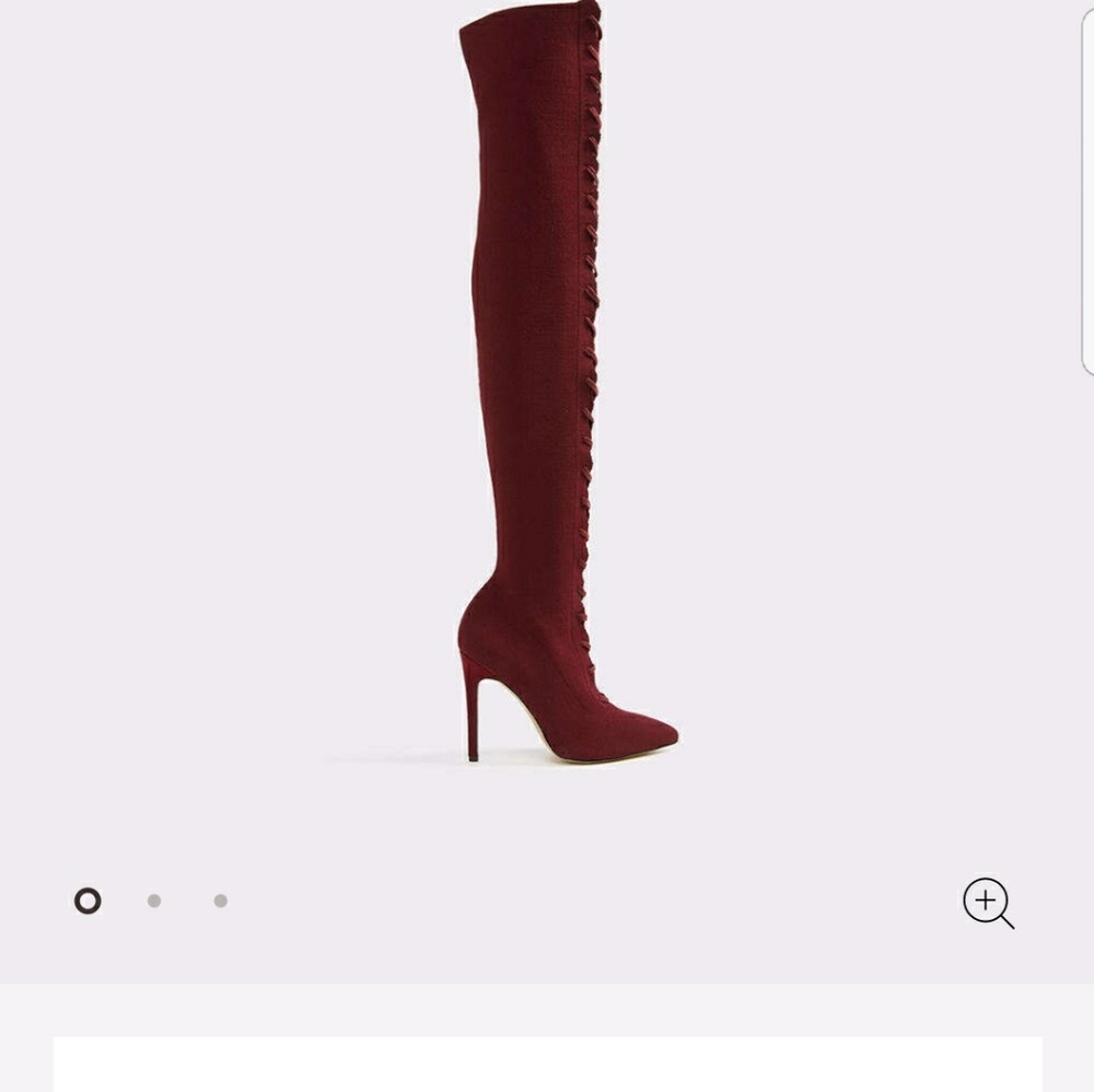 Red Lace boots